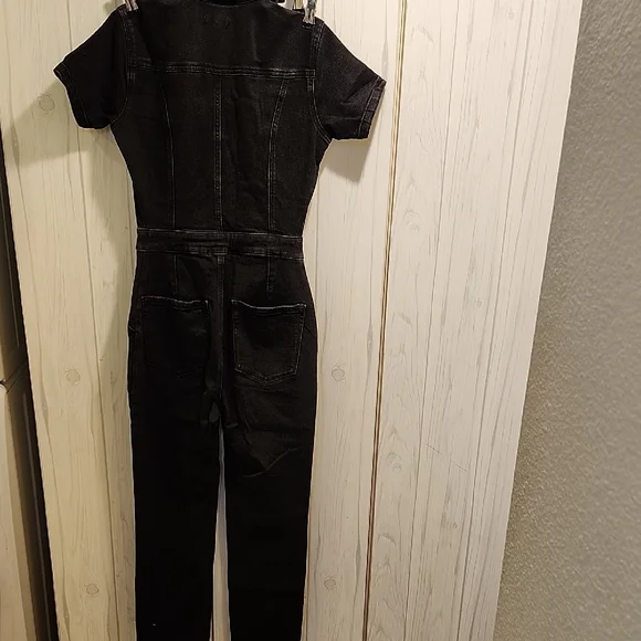 Good American Charcoal Denim Jacket - Picture 9 of 13